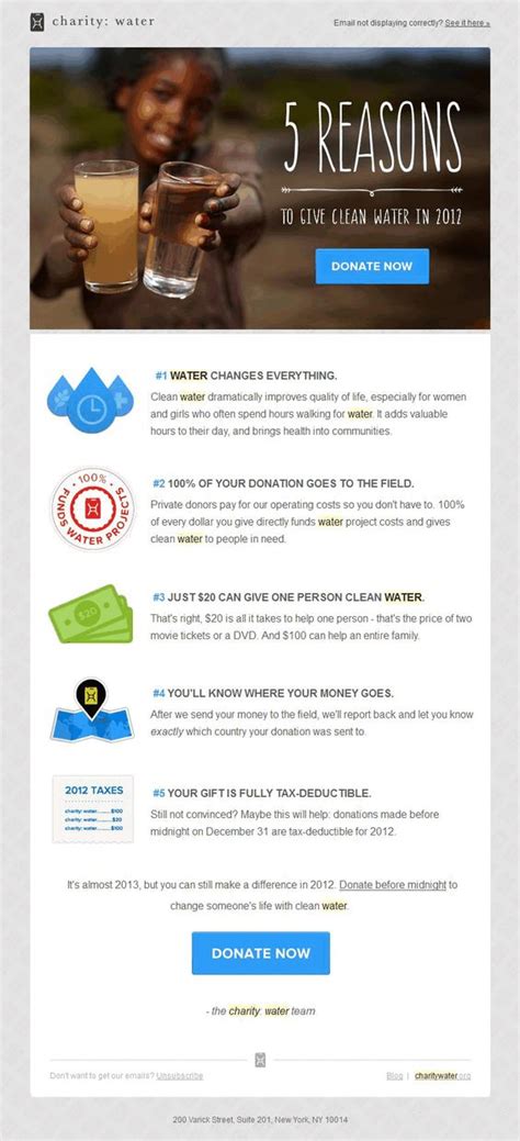 charity newsletter ideas.